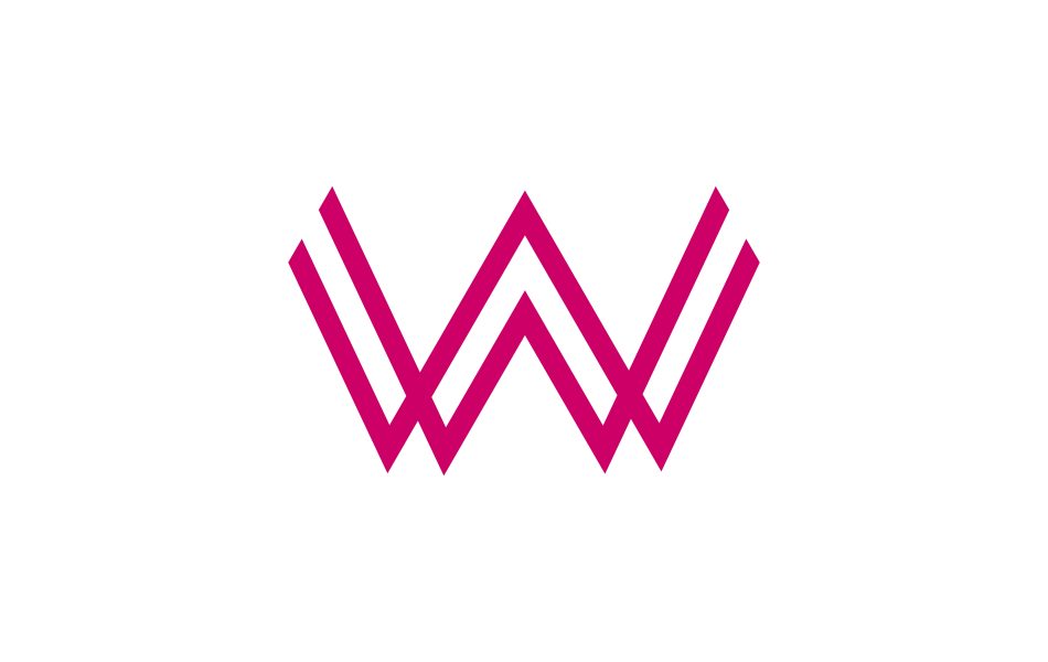 w ww modern logo design