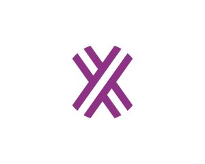 x design letter logo