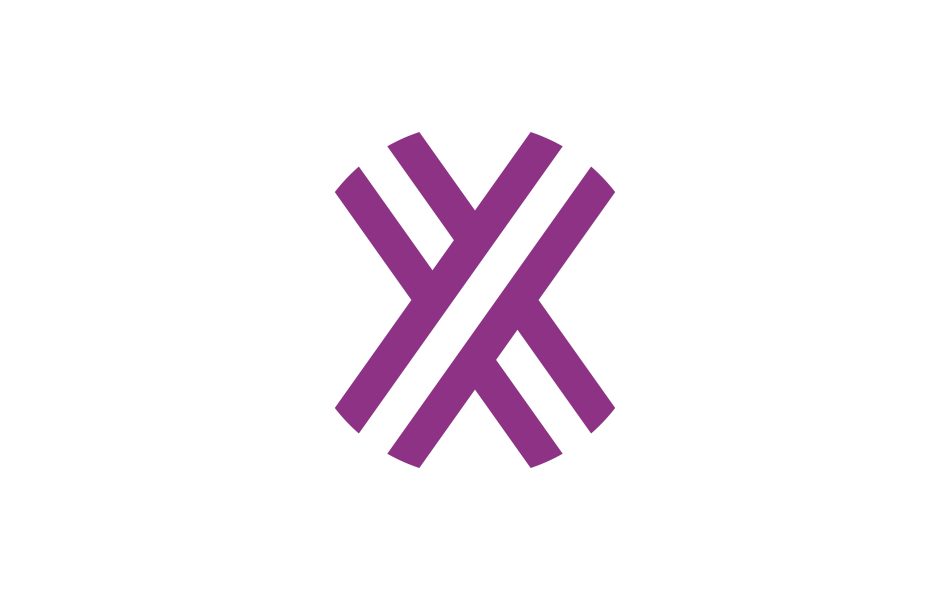 x design letter logo