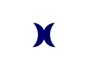 x logo design