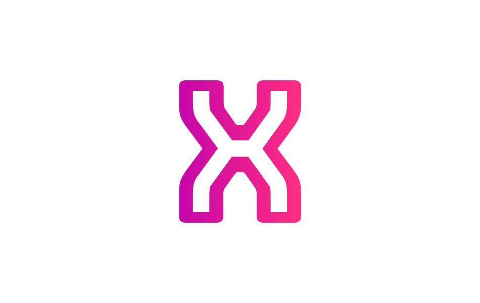 X XX logo design