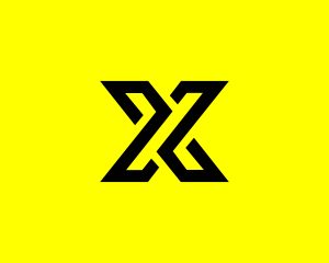 x logo design letter